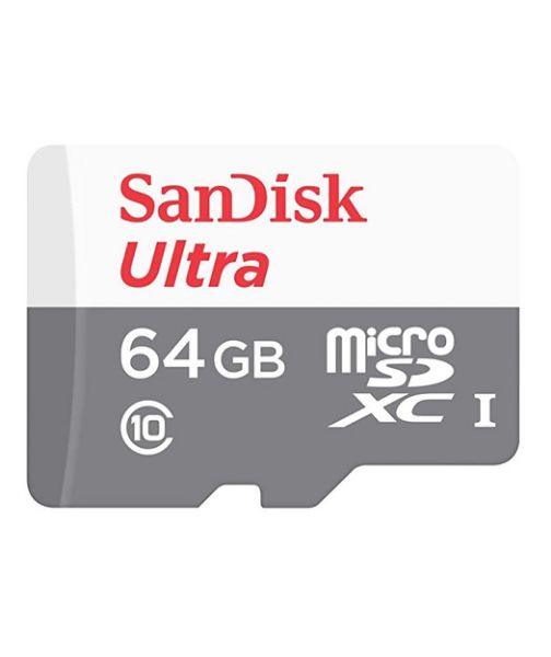 SanDisk Ultra 64 GB 100 MB/s UHS-I Class 10 SDSQUNR-064G-GN3MN Micro SD Kart resmi